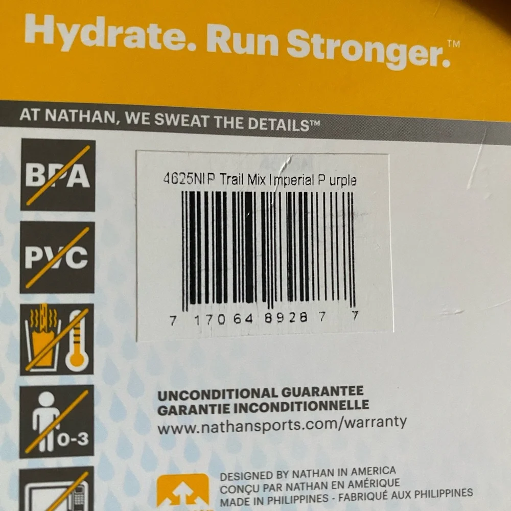 Nathan Purple Hydration Belt - Picture 4 of 7